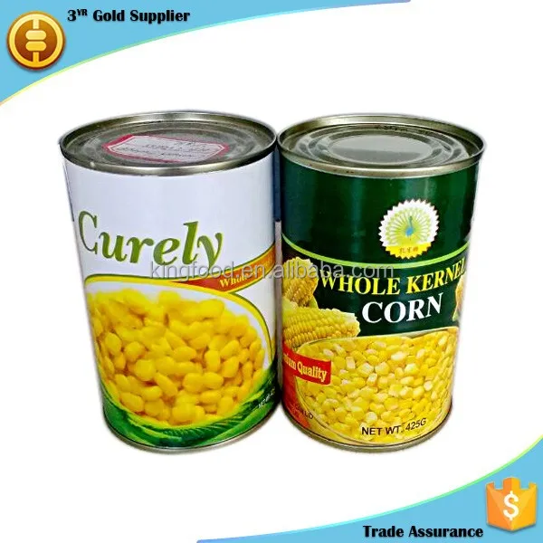 canned corn suppliers