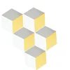 Nordic hexagonal Rubik's Cube tiles tricolor diamond 200x230 kitchen bathroom ceramic wall tiles