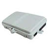 FTTH Mini ABS Material 4 Core Fiber Optic Termination Box for Stainless Steel Tube Optical Splitter
