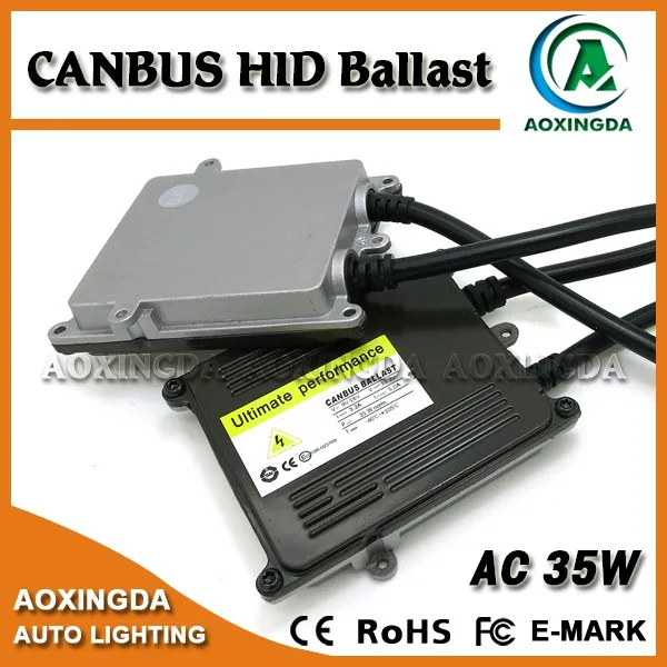 35W HID Conversion Kit CANBUS Ballast Error Light Canceller Replacement For Auto
