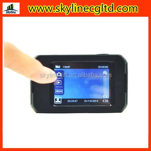 Action sport mini waterproof full hd 1080p gital video motion detection peephole camera gift for children
