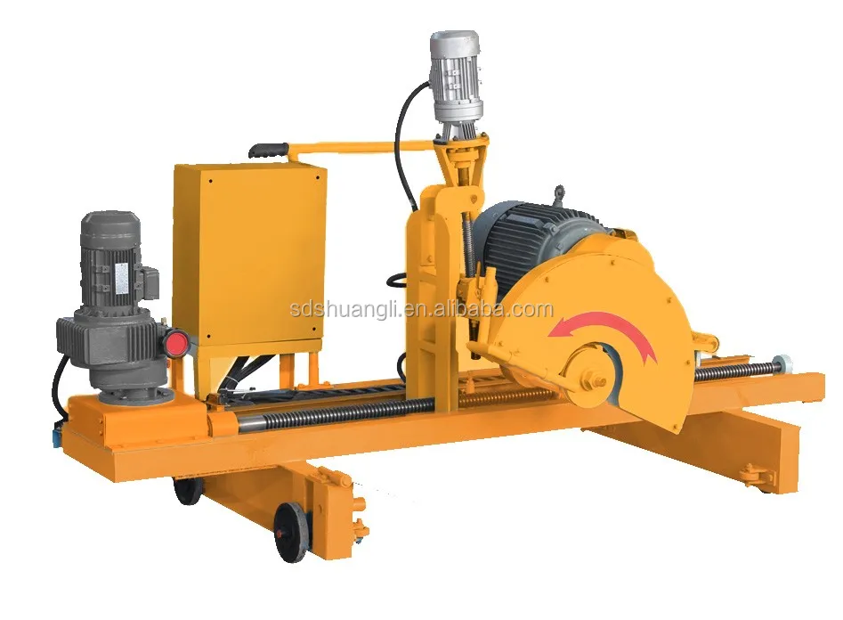concrete curb cutting machine with concrete saw, View concrete core