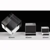 High quality crystal glass cube for engraving and 3d laser printing
