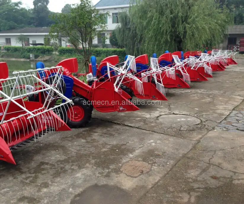 New type paddy light weight mini combine harvester with low price for sale