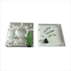 Type 86 SC APC 2 core ftth terminal box fiber optic wall outlet with adapter pigtail