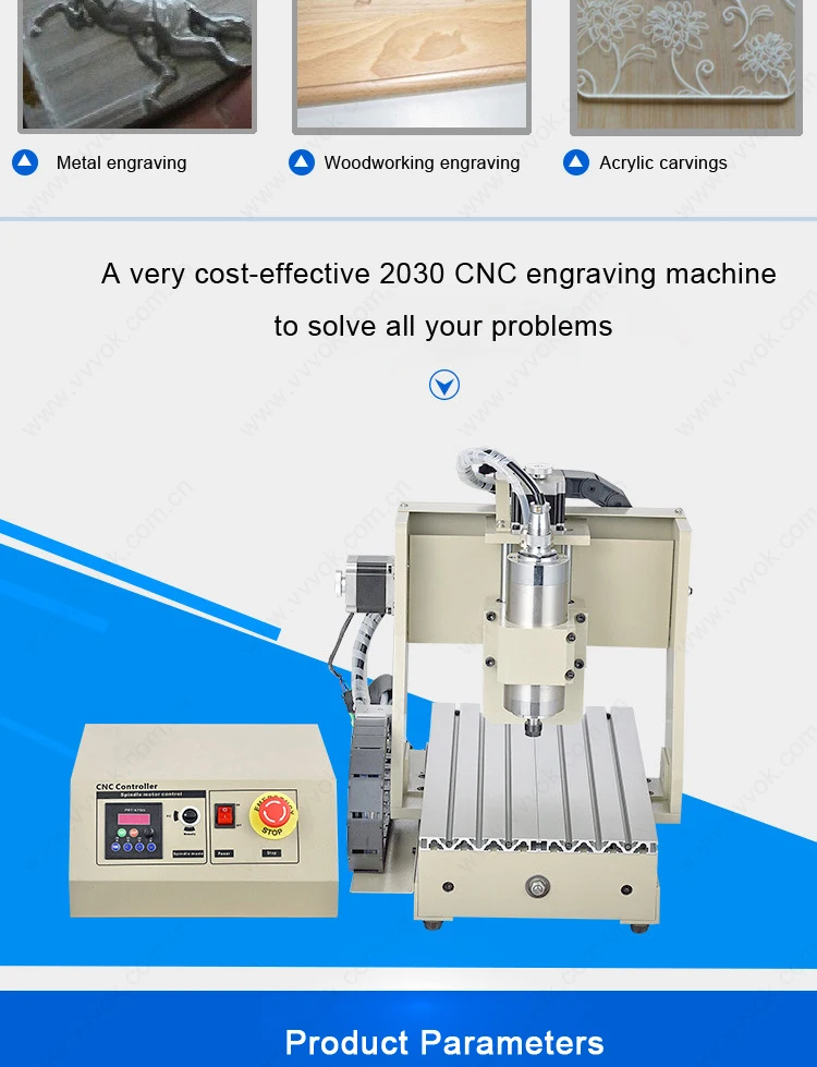 Multipurpose Cnc Router 2030 3d Ring Wood Brick Marble Jewelry Coin