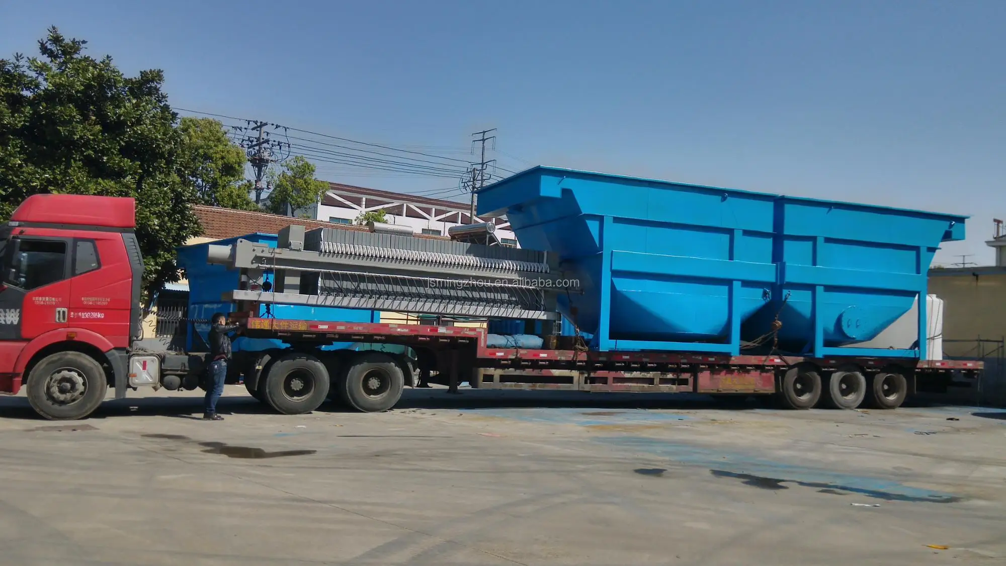 lamella clarifier/inclined tube settler for wastwwater treatment