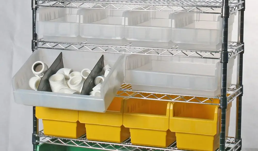 2019 New Patented Stackable Plastic Pharmacy Storage Bins Buy Medical