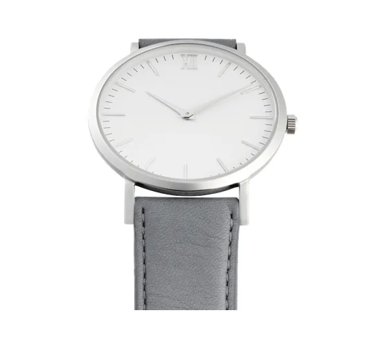 White Face With Leather Strap Men's Watch Buy Watch,White Face With