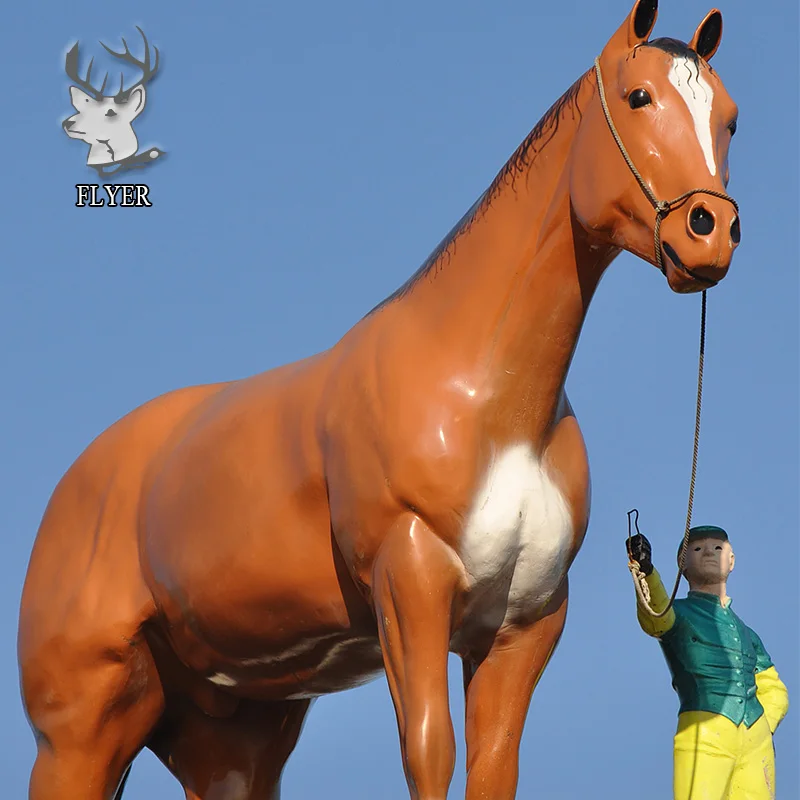 life size resin horse