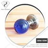 OEM supplied blue glass door knobs and pulls,door lever handles,cabinet knobs glass