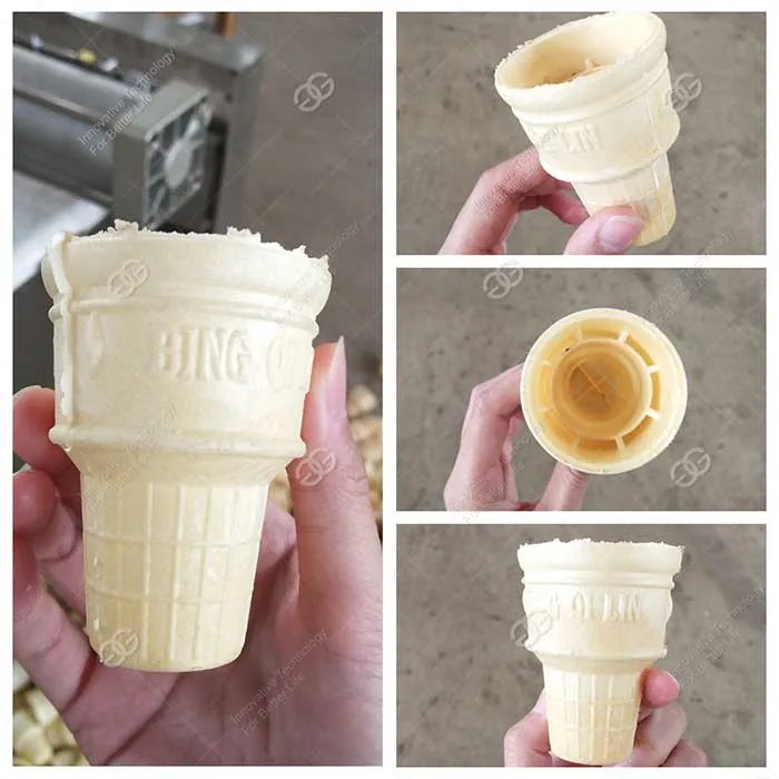 Electric Pizza Ice Cream Cone Wafer Making Machine Buy Pizza Cone