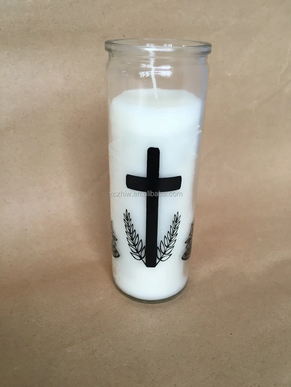 Custom 5 Days Religious Candle,Wholesale 5 Days Religious Candle,Glass
