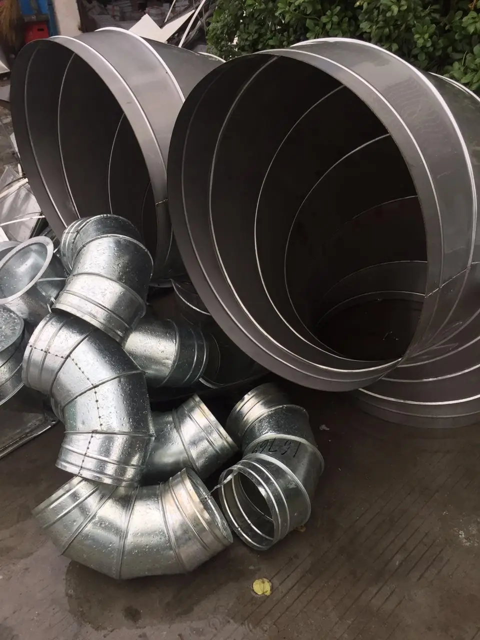 Galvanized Sheet Spiral Duct Elbow For Ventilation Ductwork Joint Buy