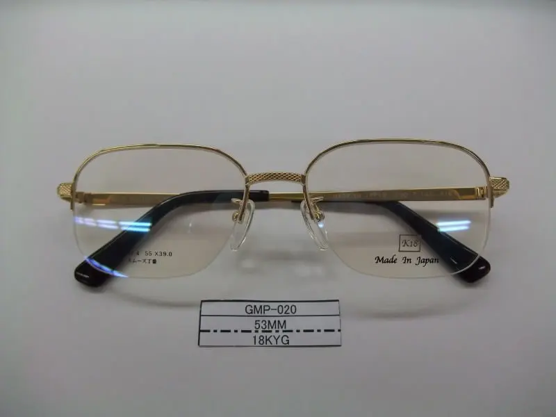 18k gold eyeglasses frames