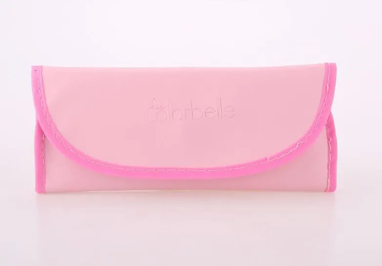 pink cosmetic bag