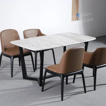 High Glossy White Natural Solid Marble Dining Table View High Glossy White Natural Solid Marble Dining Table