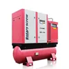 ELANG Brand Name 10HP 7.5kw Air Cooled Combined Belt-Driven Screw Air Compressor