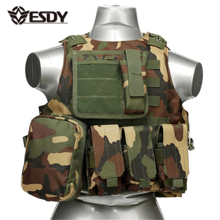 Army Military Tactical Molle Vest Outdoor Hunting Shooting Vest - Buy 