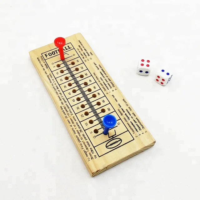 Wooden Board Game Football Game Cribbage Game Buy Board