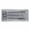 Reusable professional gun cleaning brush for pistol or revolver or handgun
