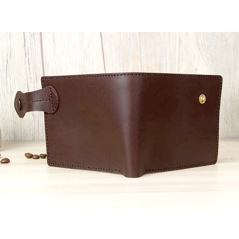 Cheapest Men Genuine Leather Brand Wallet Buyers Fashion Design