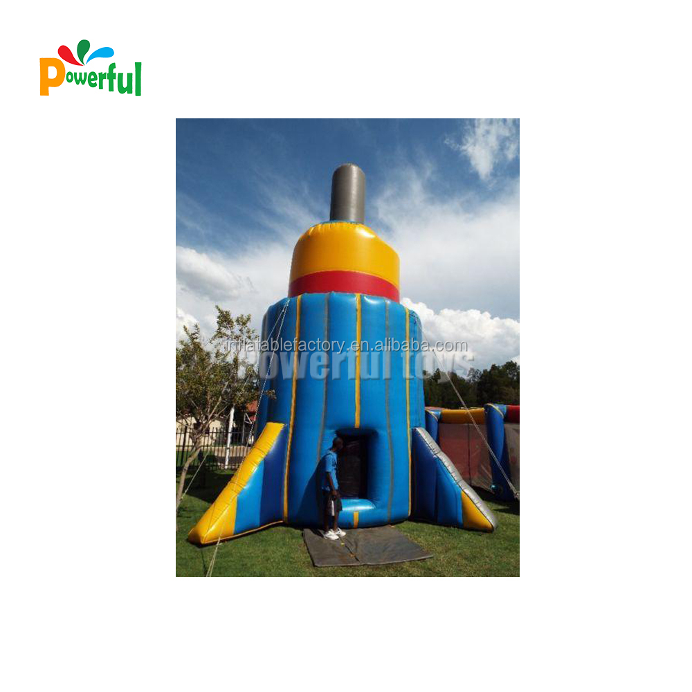 High Quality Giant Inflatable Rocket Space Game Inflatable Parachute ...