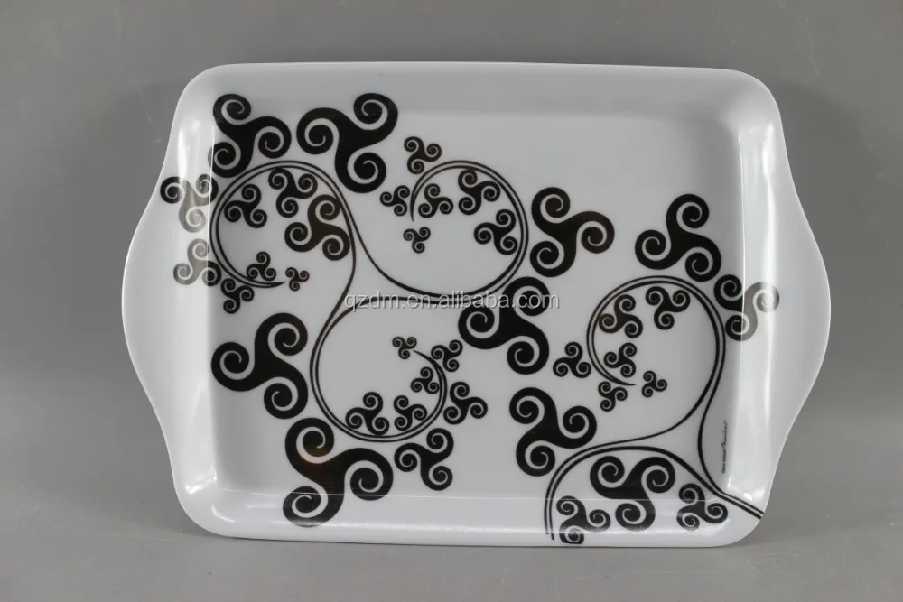 21X14CM inch Melamine Kids tray ,Melamine Tea tray