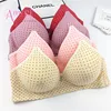 1.21 USD BR116 comfortable cotton wireless fancy ladies comfortable sexy boobs bra