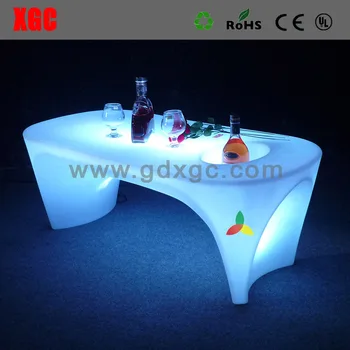 Football Pitch Shape Bar Table Ktw Led Plastic Nightclue End Football Pitch Shape Bar Table Ktw Led Plastic Nightclue End