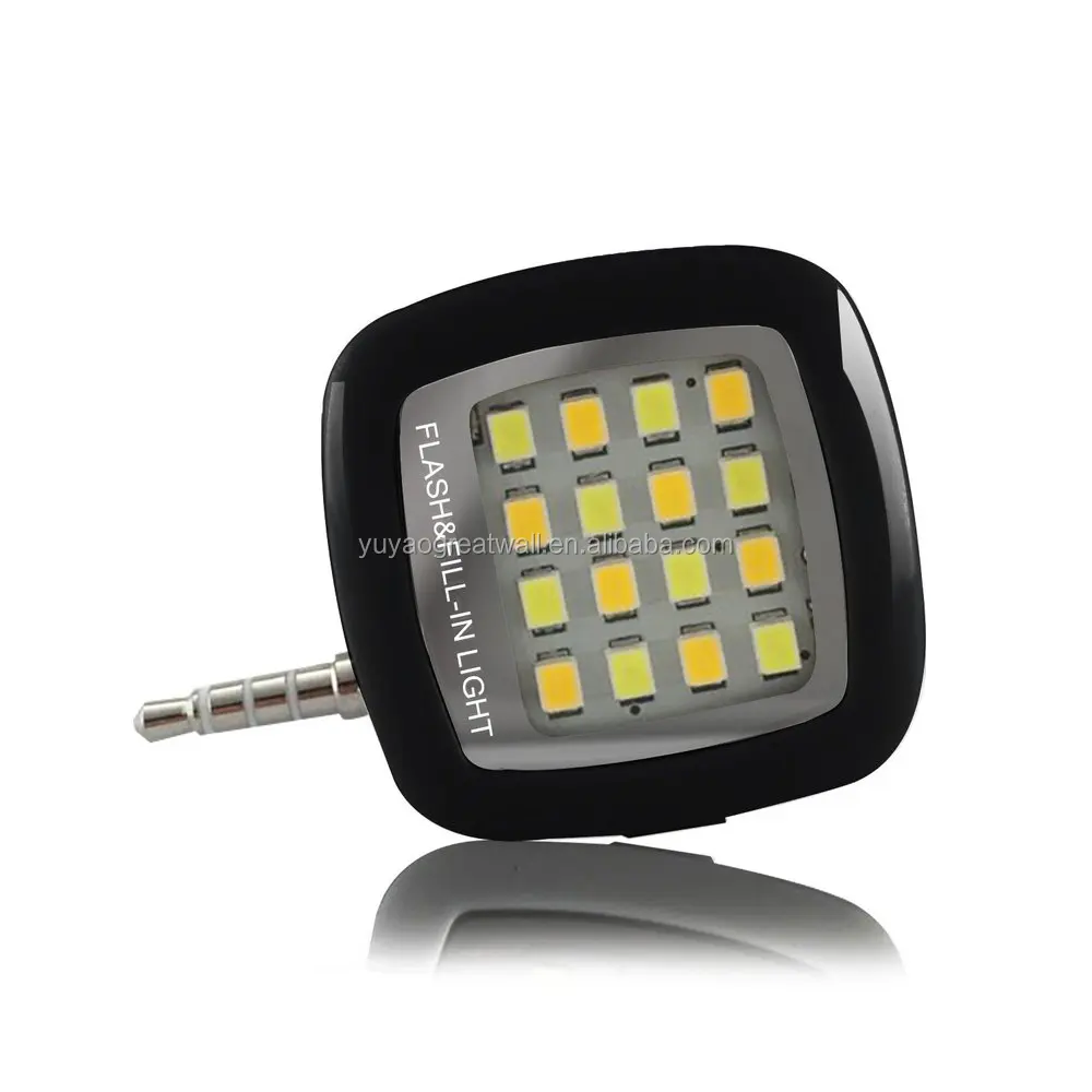Micro Led Flashing Lights Universal 3.5mm Mini Led Camera Flash Mobile