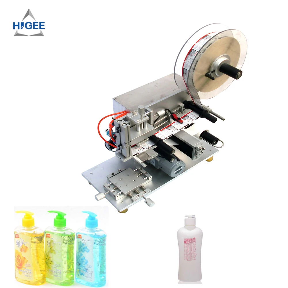 Higee Labeller Semi Auto Hbp50/manual Labeling Machine With A Small