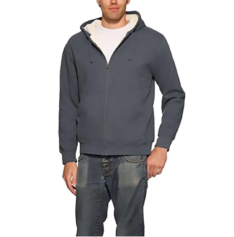 weatherproof vintage men's sherpa lined fleece hoodie