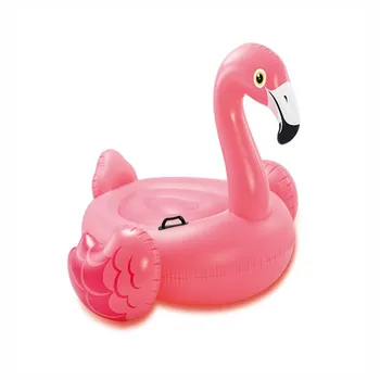 pink flamingo floatie