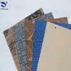 Black pearl grain impression pattern leather garment leather PVC artificial leather