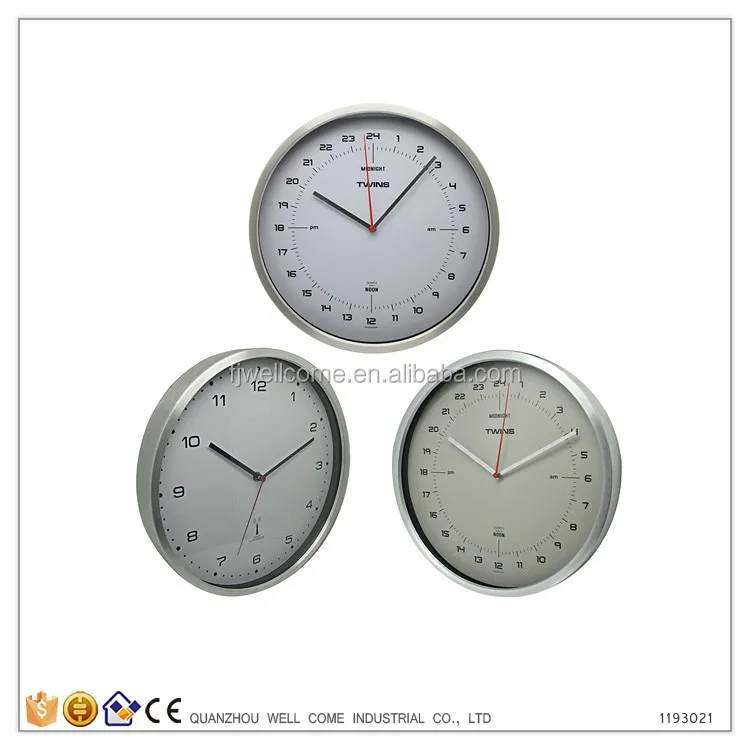 Cheap Handmade Hot Sale Products Metal 24 Hour Analog Wall Clock - Buy ...