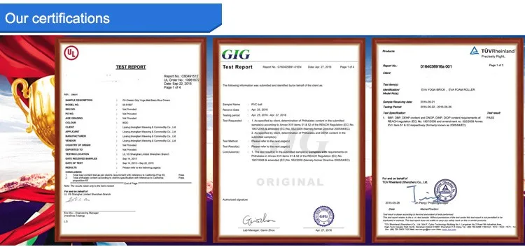 round fitness mat with carry strap