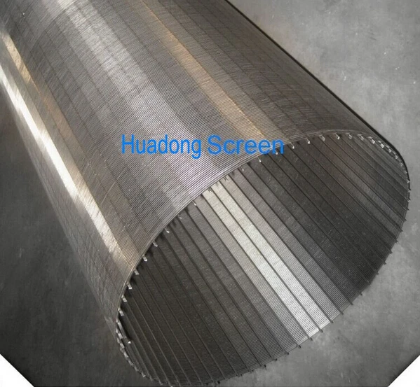 China 100 Micron Stainless Steel Wire Mesh Cylinder Filter/Johnson