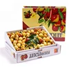 Custom corrugated packaging fresh date box food gift box with handle