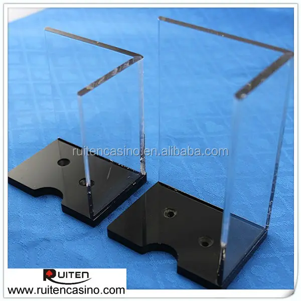 Casino Acrylic Playing Card Holder For Blackjack Buy Playing Card