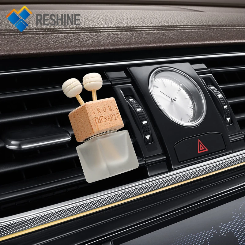 Empty Glass Car Air Freshener Bottle 8ml Perfume Car Diffuser Bottle