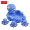 Zhorya baby toys ruber octopus floating bath toy for kids