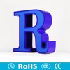 DIY customized aluminum returns metal letter sign with program control led signs for outdoor with waterproof transformer
