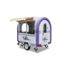 Snack Machine Fry Ice Cream Roll Food Vans/China Bicycle Factory/Mobile Fryer Food Cart