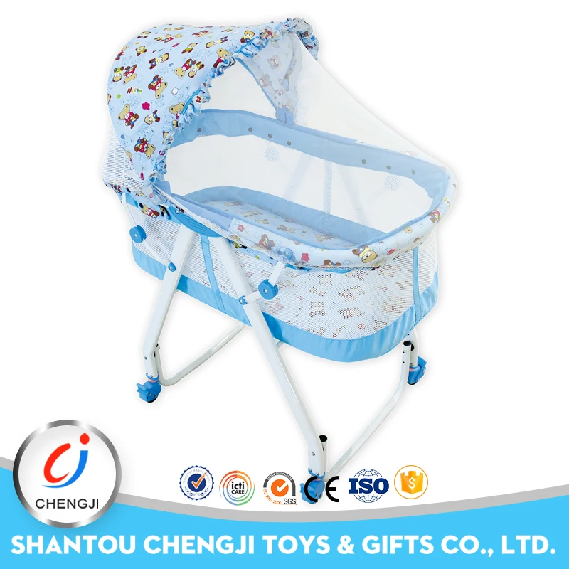 High Quality Moving Swinging Baby Crib With Wheels Buy