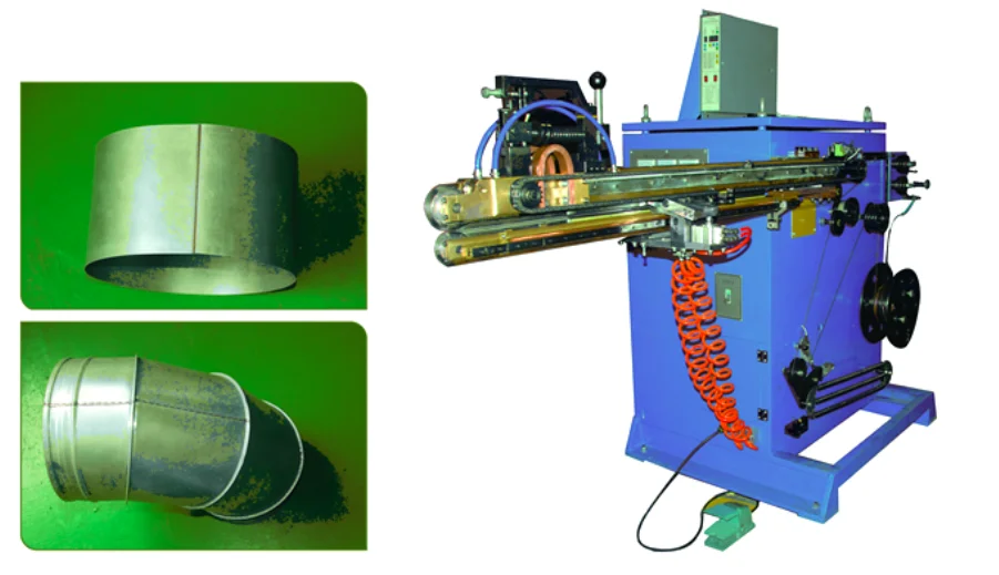 hvac 自动风管纵向缝缝焊机坦克管道圆管