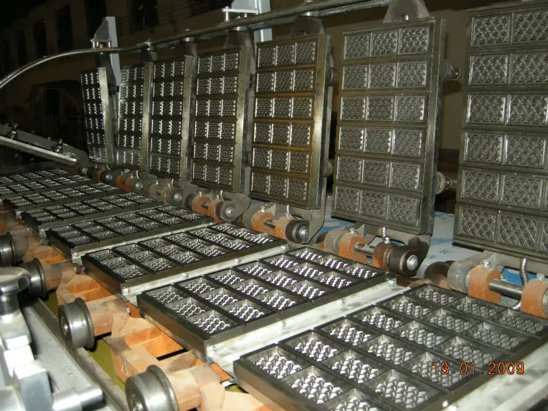 waffle making machine|soft waffle forming machine