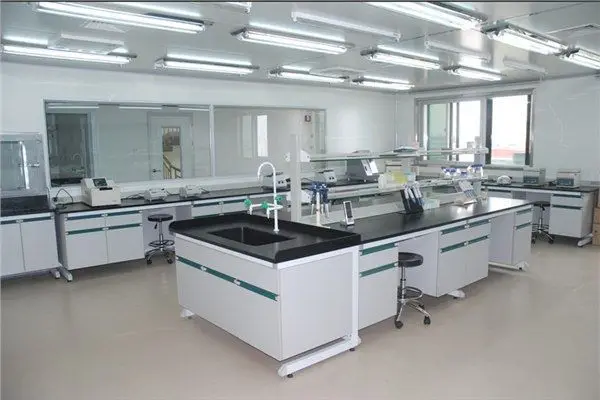 大学实验室的最佳选择使用钢材和木材实验室化学长凳实验室台式