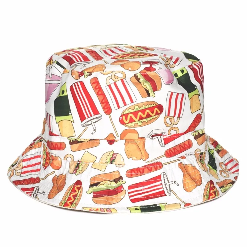 food bucket hats