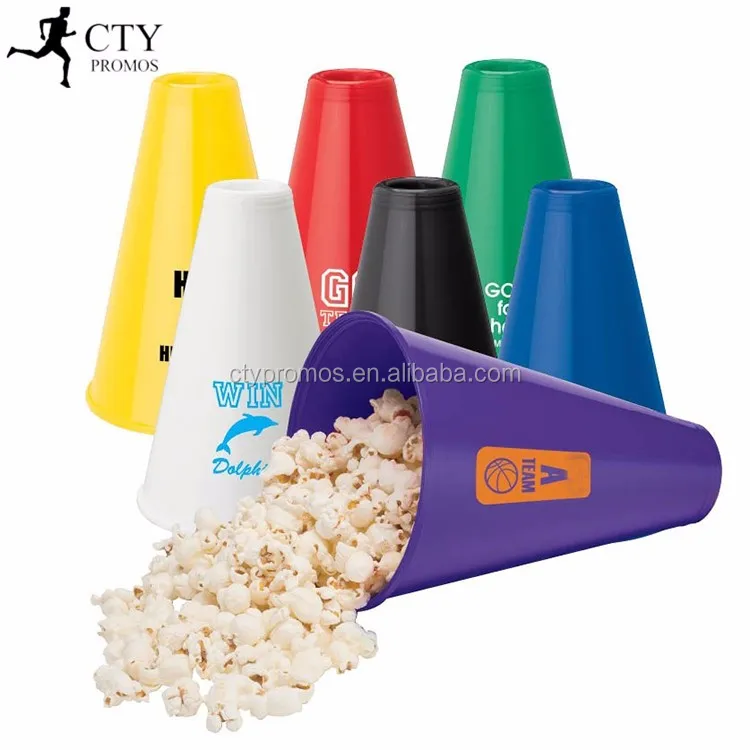 Promotional Plastic Superfan Popcorn Cheer Megaphone Buy Megaphone